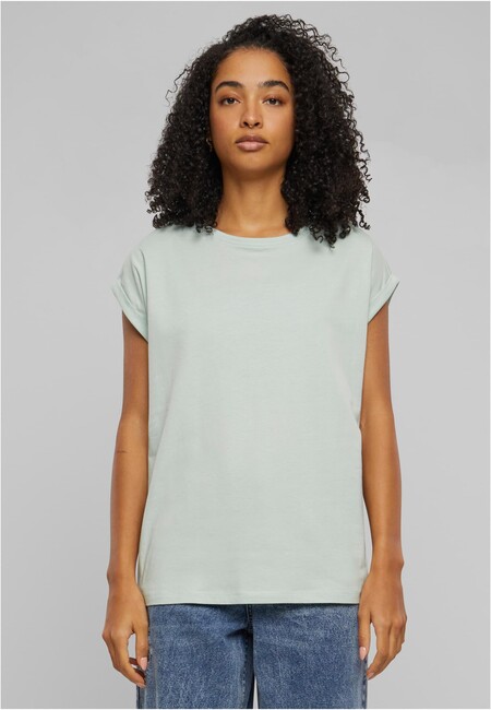 Urban Classics Ladies Extended Shoulder Tee frostmint - 3XL