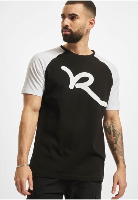 Urban Classics Rocawear T-Shirt black/white - M