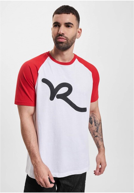 Rocawear Tshirt wht/red - M