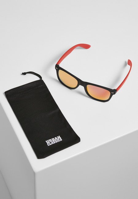 Urban Classics Sunglasses Likoma Mirror UC black/red - UNI