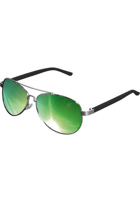 Urban Classics Sunglasses Mumbo Mirror silver/green - UNI