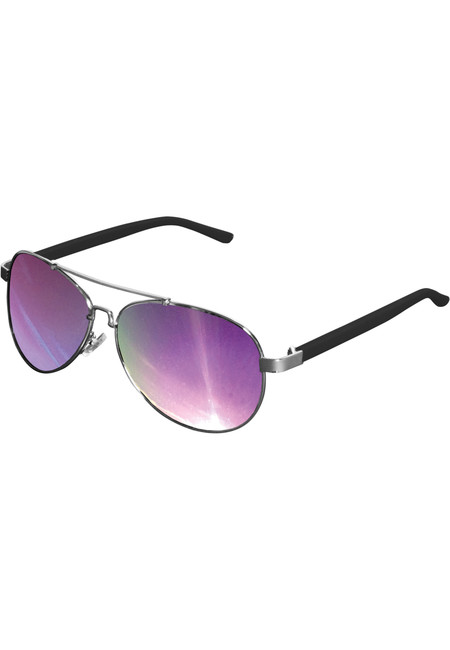 Urban Classics Sunglasses Mumbo Mirror silver/purple - UNI