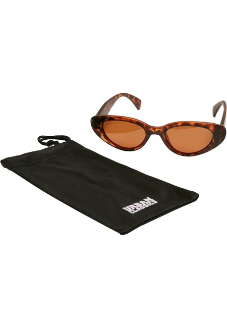 Urban Classics Sunglasses Puerto Rico With Chain brown - UNI
