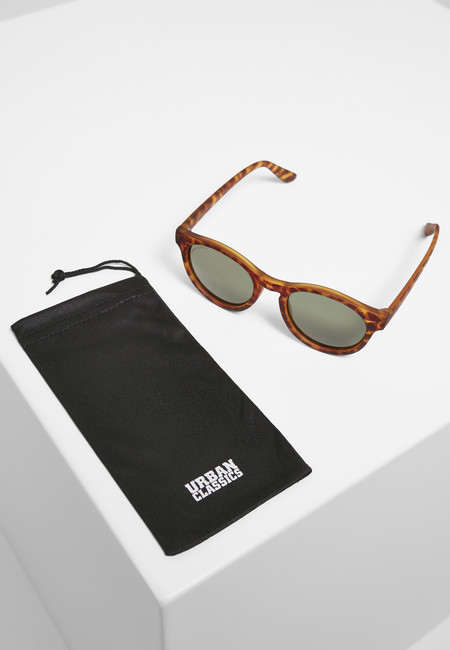 Urban Classics Sunglasses Sunrise UC brown leo/green - UNI