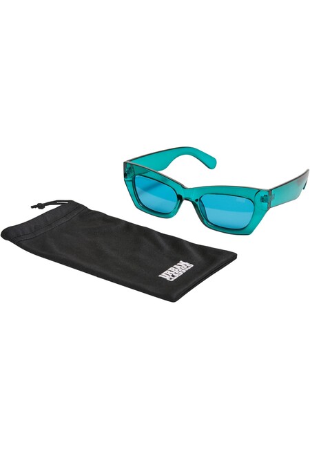 Urban Classics Sunglasses Venice transparentwatergreen - UNI