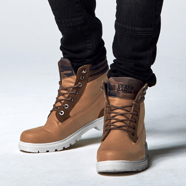 Urban Classics Winter Boots beige/woodcamo - 36